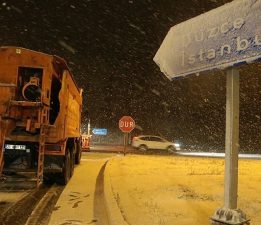 BOLU DAĞI’NDA BEKLENEN KAR YAĞIŞI BAŞLADI!