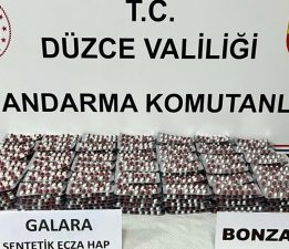 DURDURULAN ARAÇTA 4 BİN 102 ADET UYUŞTURUCU HAP ELE GEÇİRİLDİ!