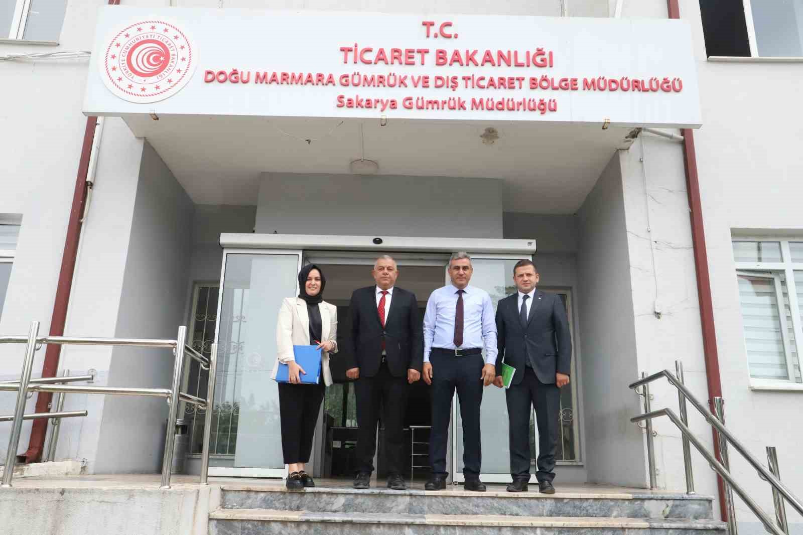 DÜZCE TSO’DAN GÜMRÜK MÜDÜRLÜKLERİNE ZİYARET!