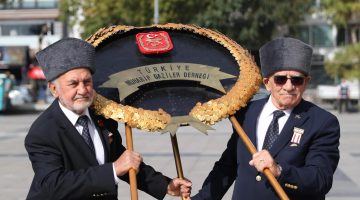 GAZİLER GÜNÜ ANITPARK’TA TÖRENLE KUTLANDI!