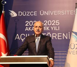 TBMM BAŞKANI DÜZCE ÜNİVERSİTESİ AKADEMİK YILI AÇILIŞINA KATILDI!