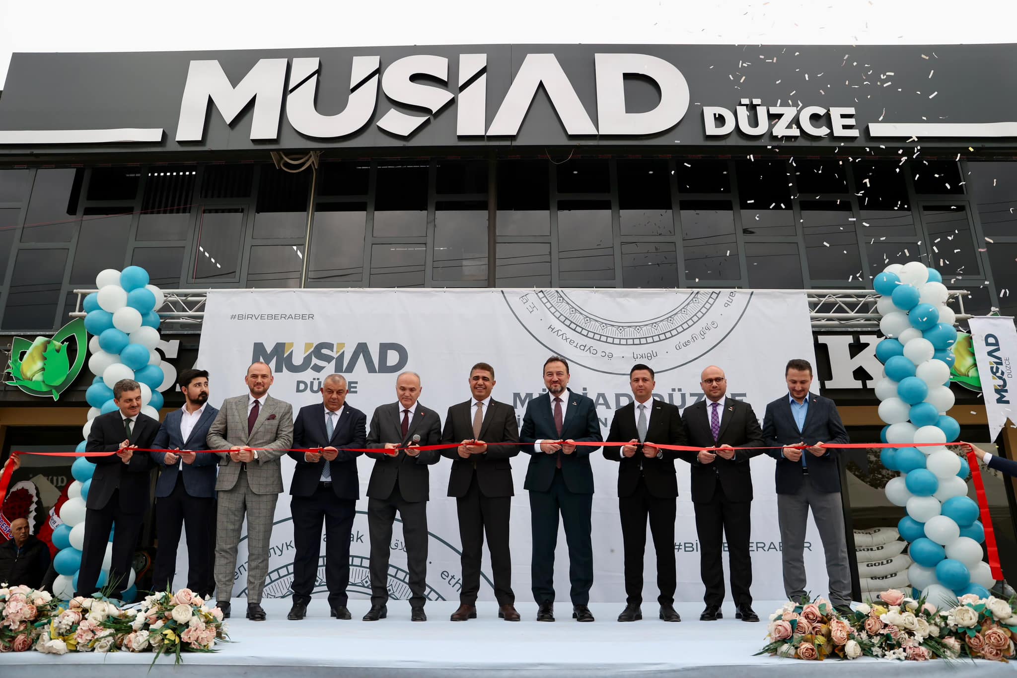 MÜSAİD DÜZCE ŞUBE BİNASI TÖRENLE AÇILDI!