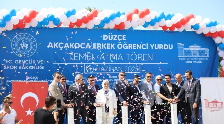 ÖĞRENCİLER İÇİN YENİ YURT BİNASININ TEMELİ ATILDI!