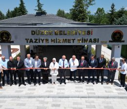 TAZİYE HİZMET BİNASI’NIN AÇILIŞI YAPILDI!