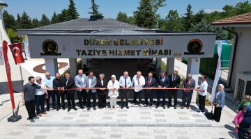 TAZİYE HİZMET BİNASI’NIN AÇILIŞI YAPILDI!