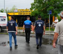ZABITA VE İL SAĞLIK’TAN TERMİNALDE DENETİM!