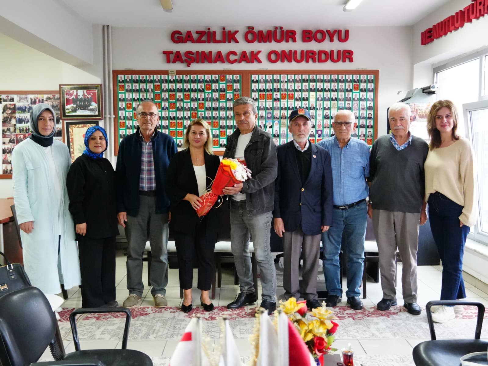 BAŞKAN YARDIMCISI KILIÇ GAZİLERİ ZİYARET ETTİ!