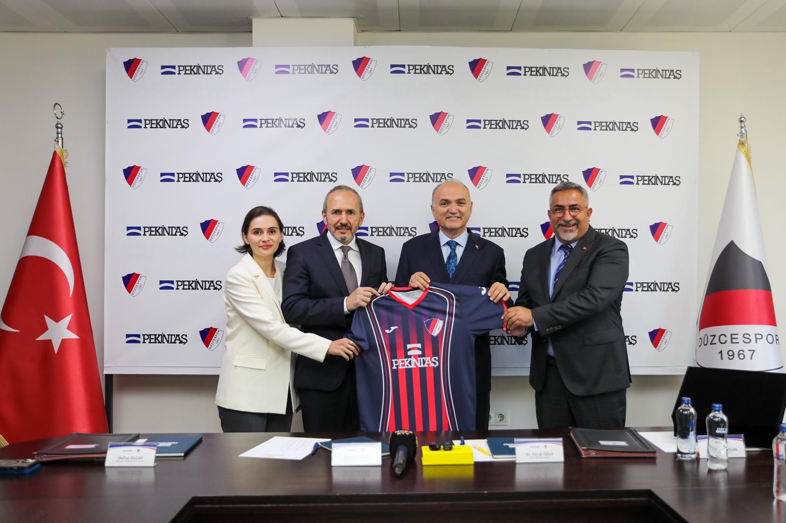 PEKİNTAŞ DÜZCESPOR’A SPONSOR OLDU!