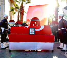ŞEHİT POLİSİMİZ SON YOLCULUĞUNA UĞURLANDI!