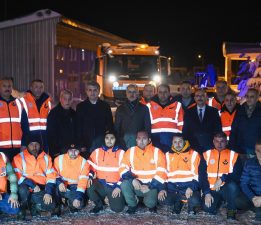 BAKAN URALOĞLU YENİ YILA BOLU DAĞI’NDA GİRDİ!