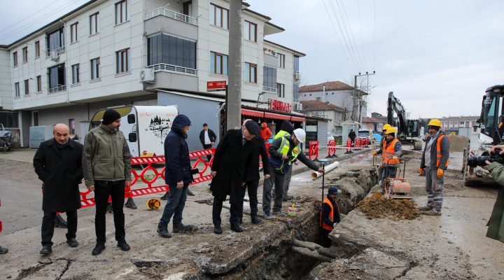DÜZCE İÇME SUYU ŞEBEKESİ YENİLENİYOR!