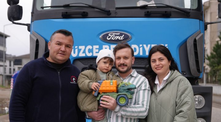 DÜZCE BELEDİYESİ’NDEN MİNİK ARDA PARS’A SÜRPRİZ!